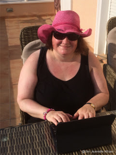 Gro Jeanette Nilsen, forfatter på Spania-ferie!