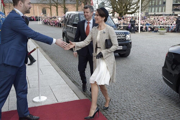 Crown Princess Mary and Crown Prince Frederik of Denmark, Princess Marie and Prince Joachim of Denmark 