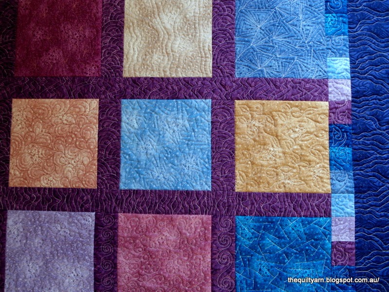 The Quilt Yarn Quilt Along 41 Practice Quilt Finish