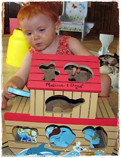 melissa & doug noah's ark shape sorter