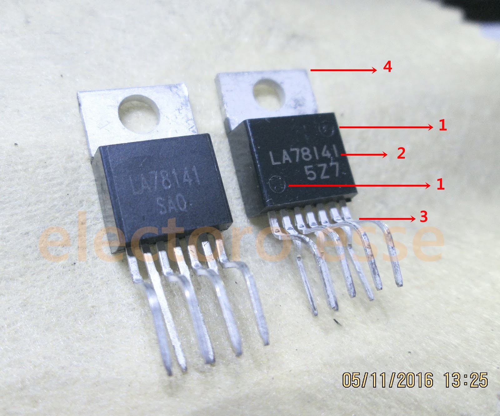 Data pin ic la78141