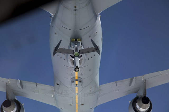 KC-46 Pegasus tanker air refueling