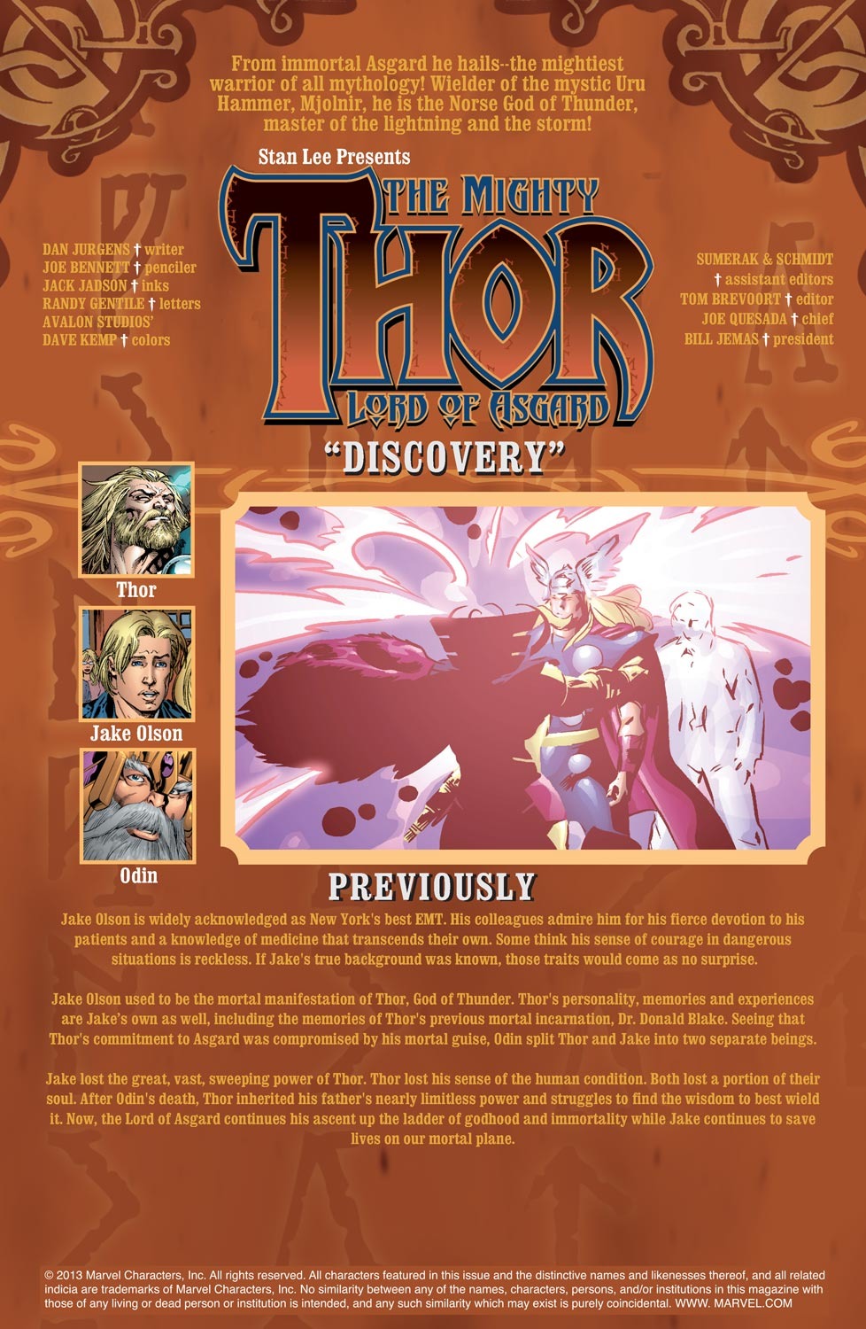 Read online Thor (1998) comic -  Issue #60 - 2
