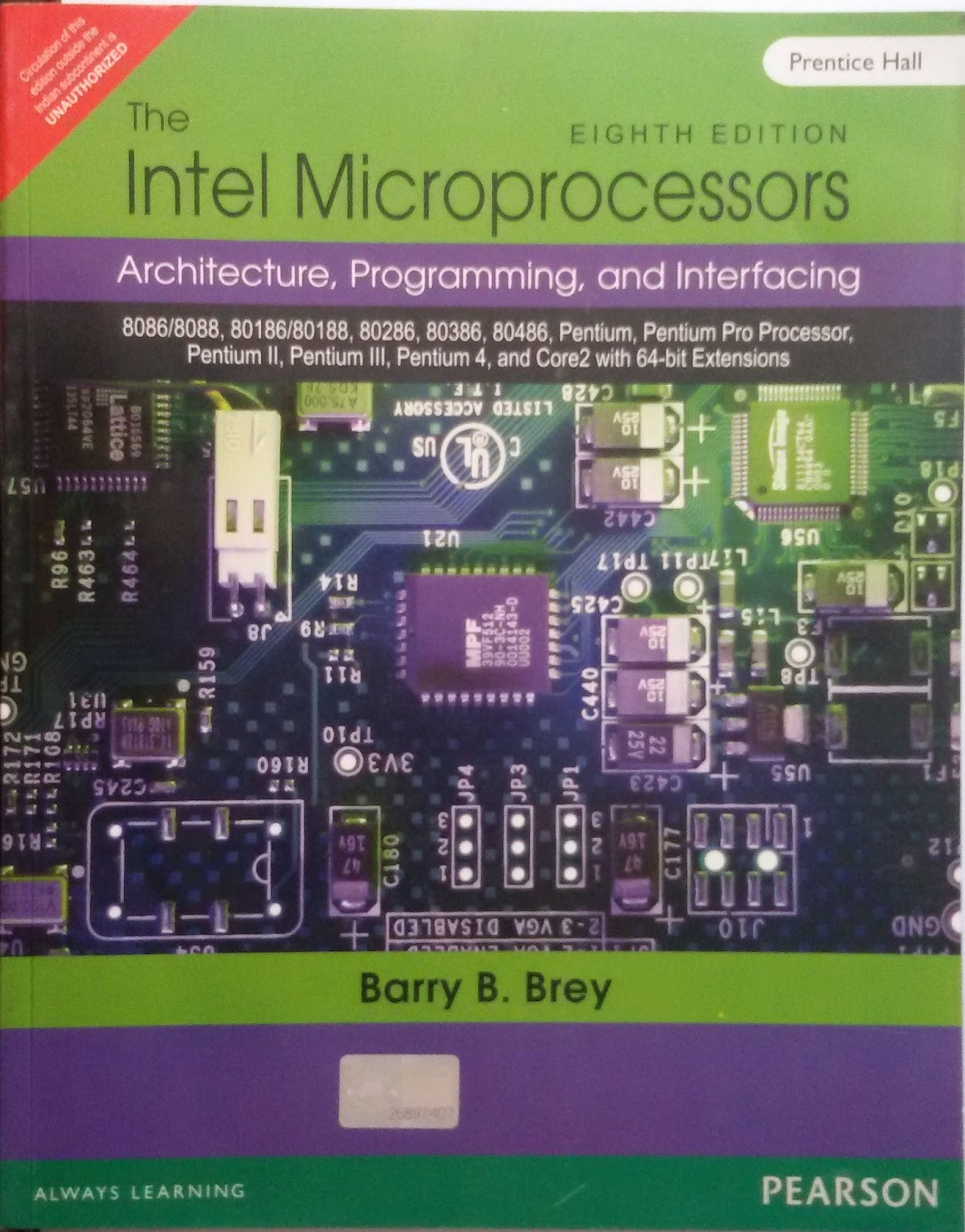 intel microprocessors barry b brey 8th edition