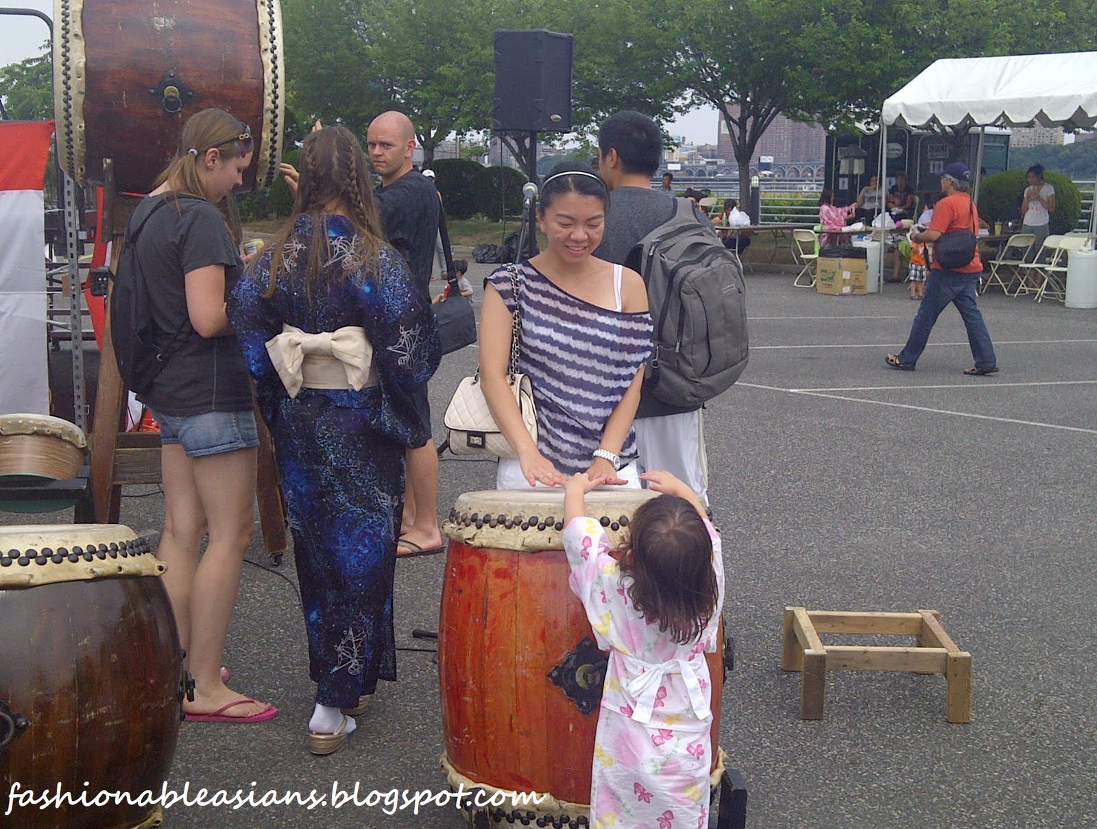 asian fashion Japanese Summer Festival at Mitsuwa
