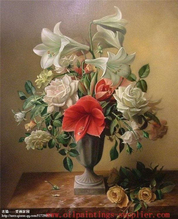 Historia y evolución de la pintura artística : Flores bonitas para pintar  sobre lienzo