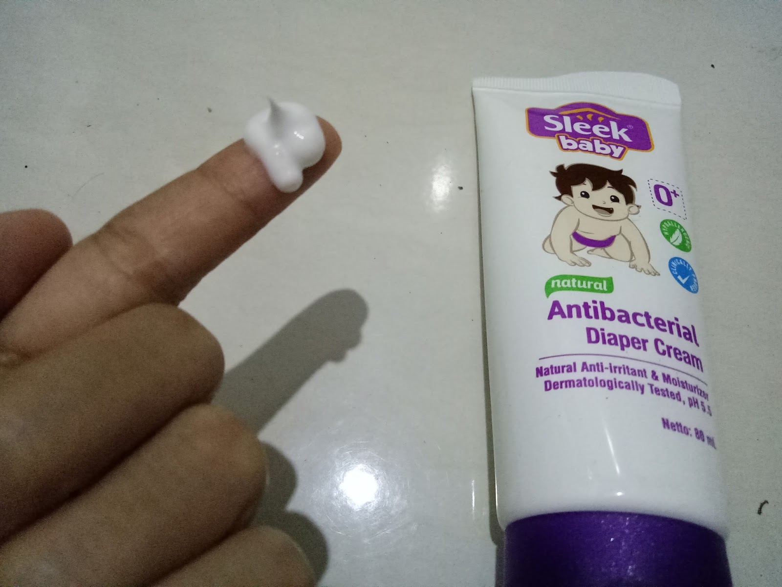 Slike Sleek Baby Diaper Cream Untuk Biang Keringat