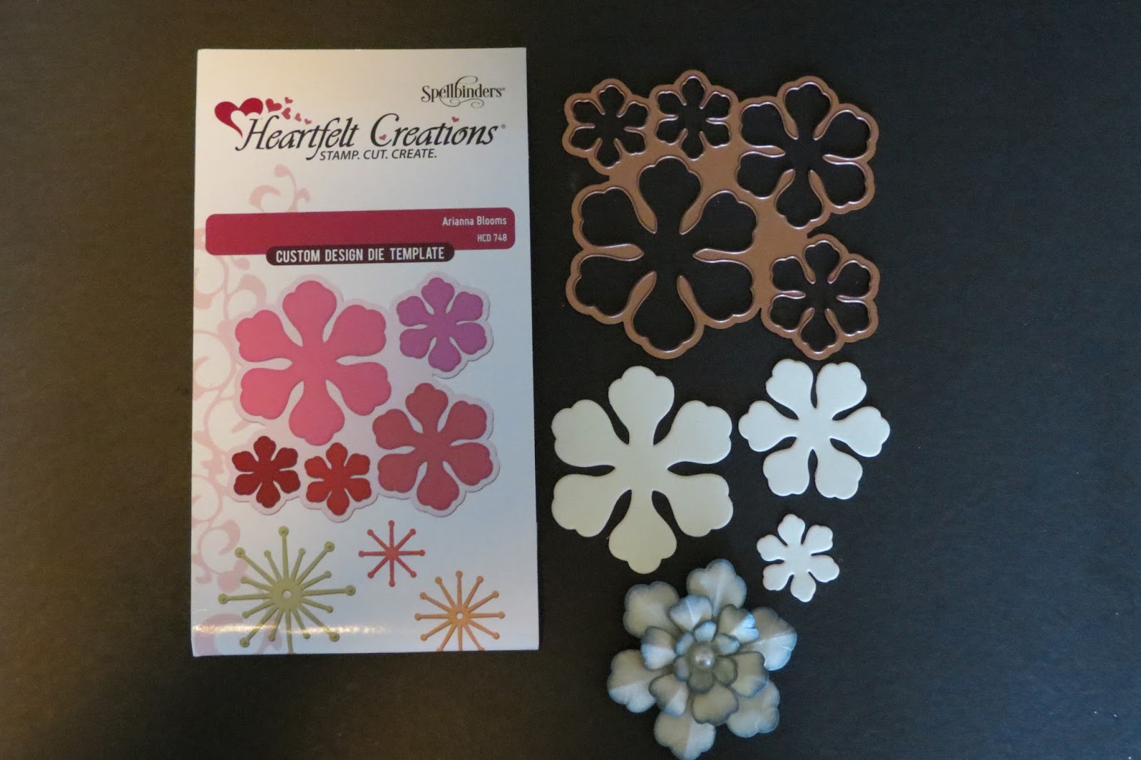 Ligaya's Creativity Zone Spellbinders Grand Decorative Labels One