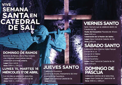 Semana Santa en la Catedral de Sal de Zipaquirá