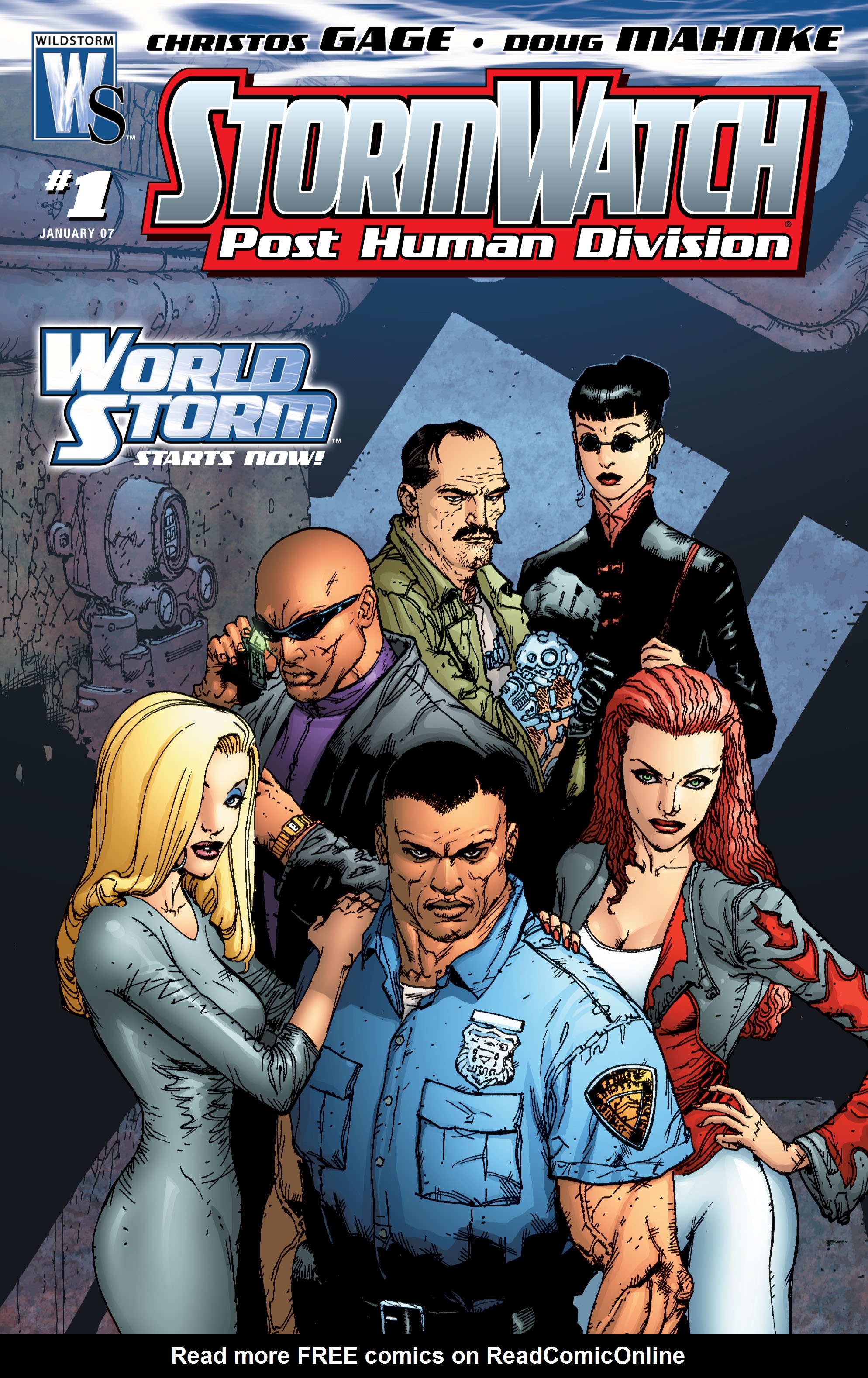 Read online Stormwatch: P.H.D. comic -  Issue #1 - 1