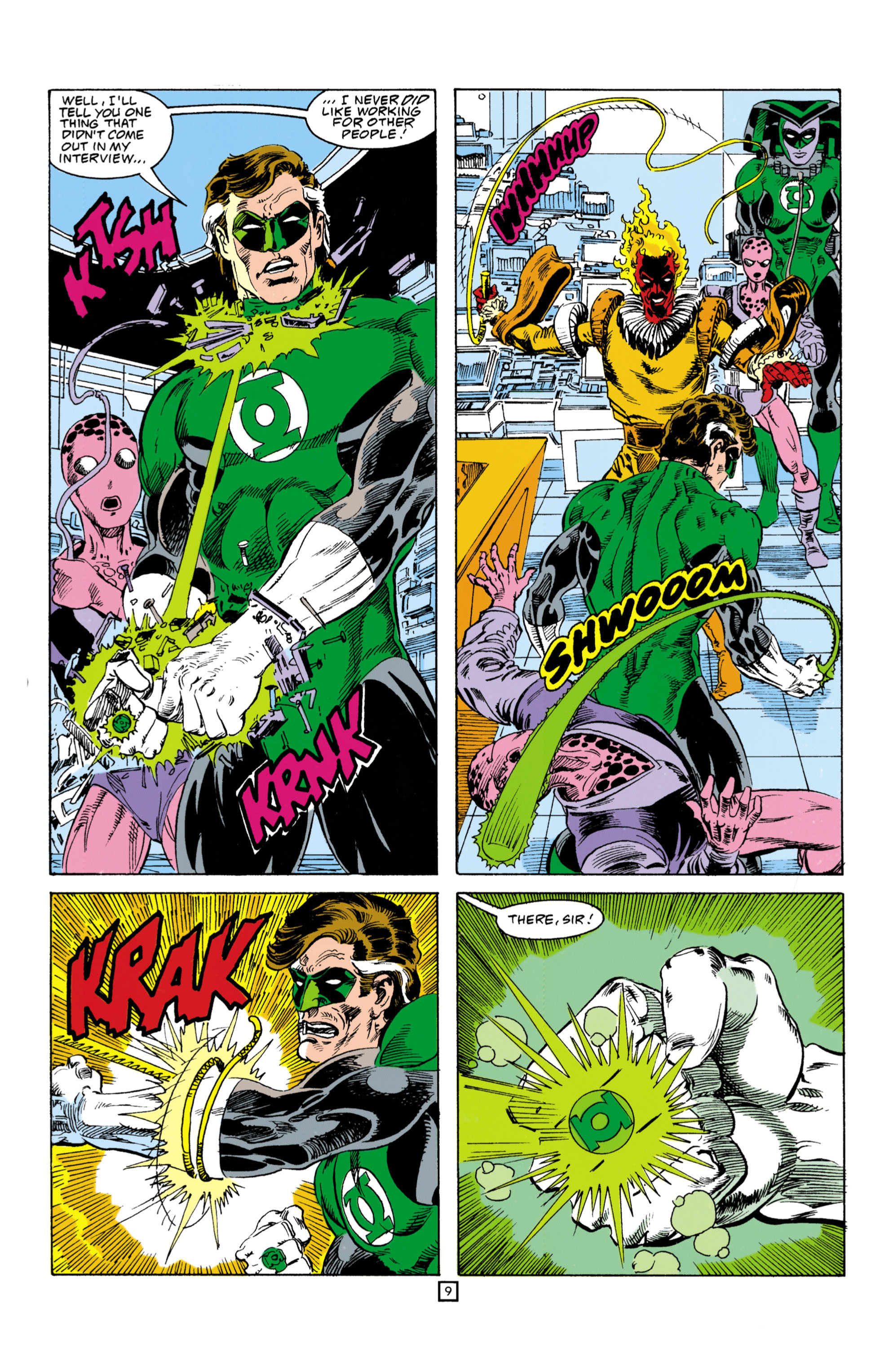 Read online Green Lantern (1990) comic -  Issue #21 - 10