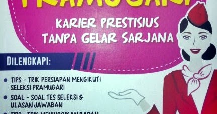 Buku Kumpulan Soal Lolos Seleksi Tes Pramugari Buku Panduan Soal Toko Buku Online Terpercaya Di Indonesia