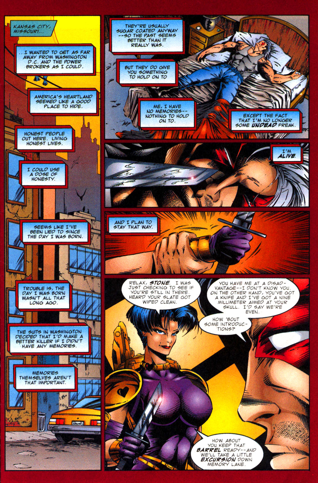 Read online Bloodstrike: Assassin comic -  Issue #0 - 3