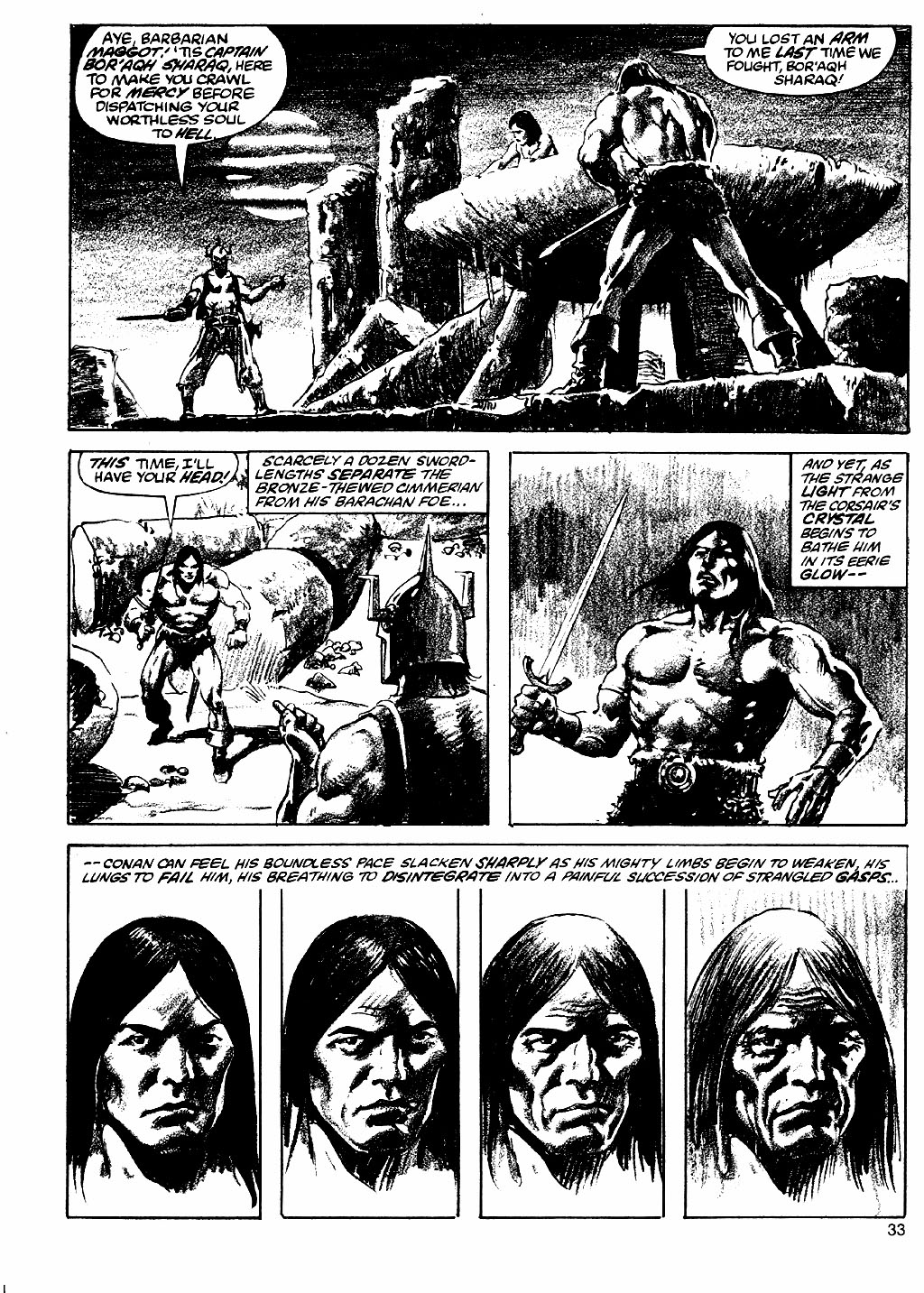 Read online The Savage Sword Of Conan comic -  Issue #83 - 33