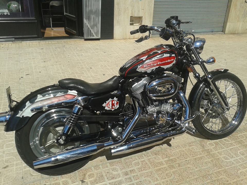 .: Decoracion Harley Davidson 883