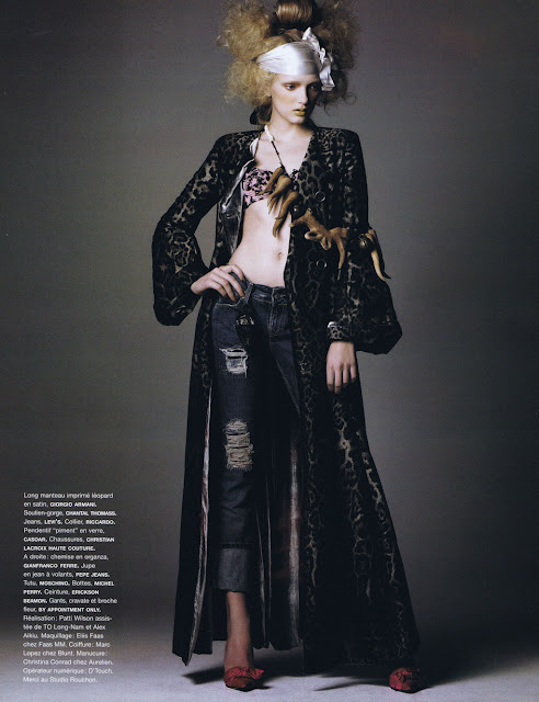Fashion Maniac: Lily Donaldson by Greg Kadel for Numéro #58 November 2004