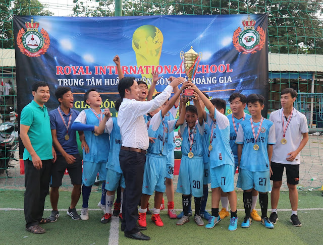 CÁC CẦU THỦ NHÍ TRANH TÀI TẠI GIẢI BÓNG ĐÁ TRANH CUP HOÀNG GIA LẦN VI - 2019 
