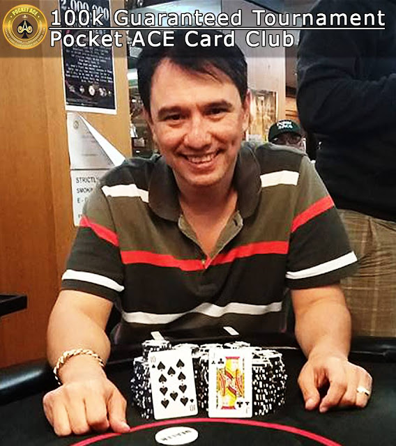 Pocket ACE Card Club 100k Guaranteed Tournament Winner