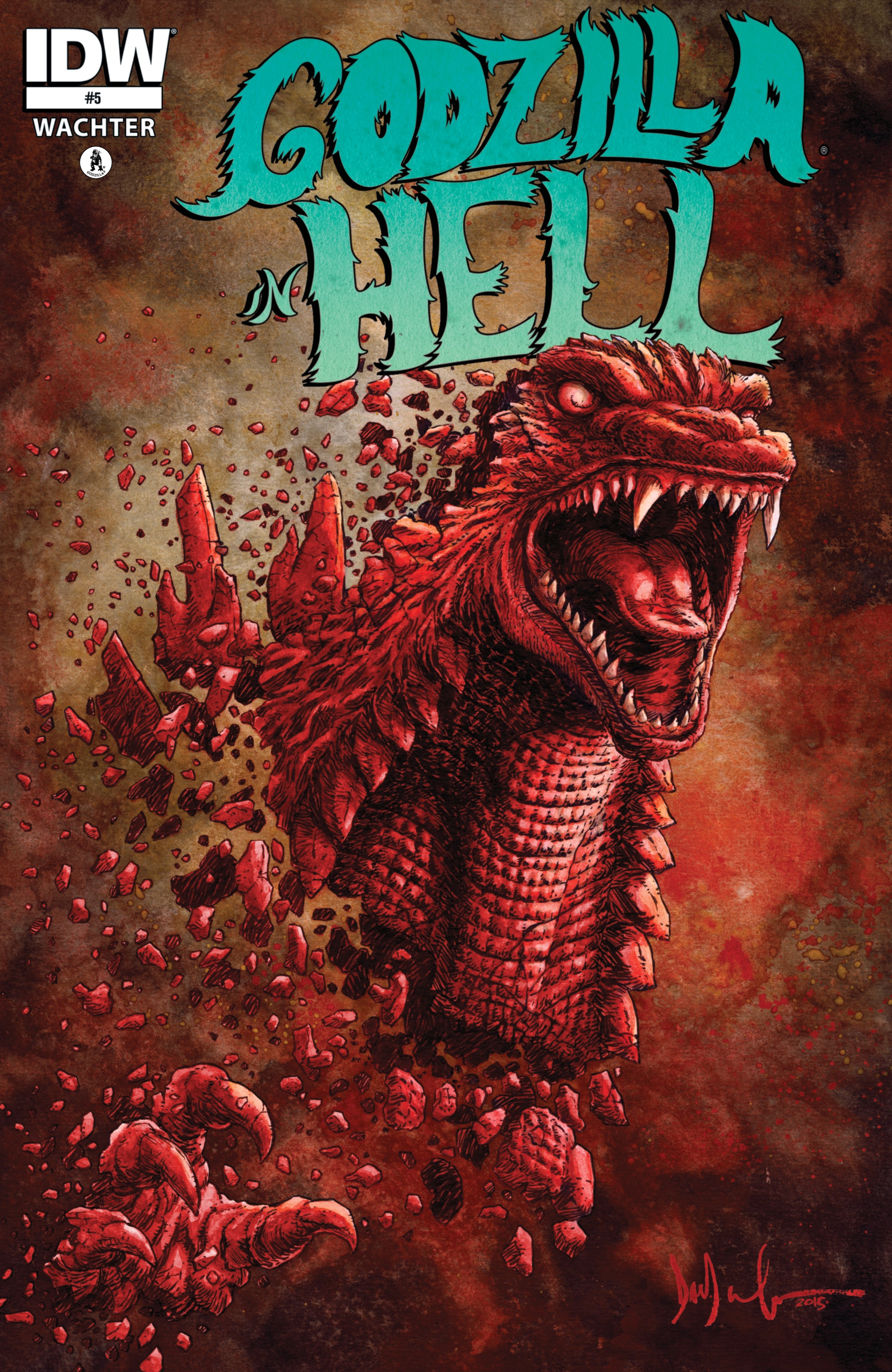 Read online Godzilla in Hell (2015) comic -  Issue #5 - 1