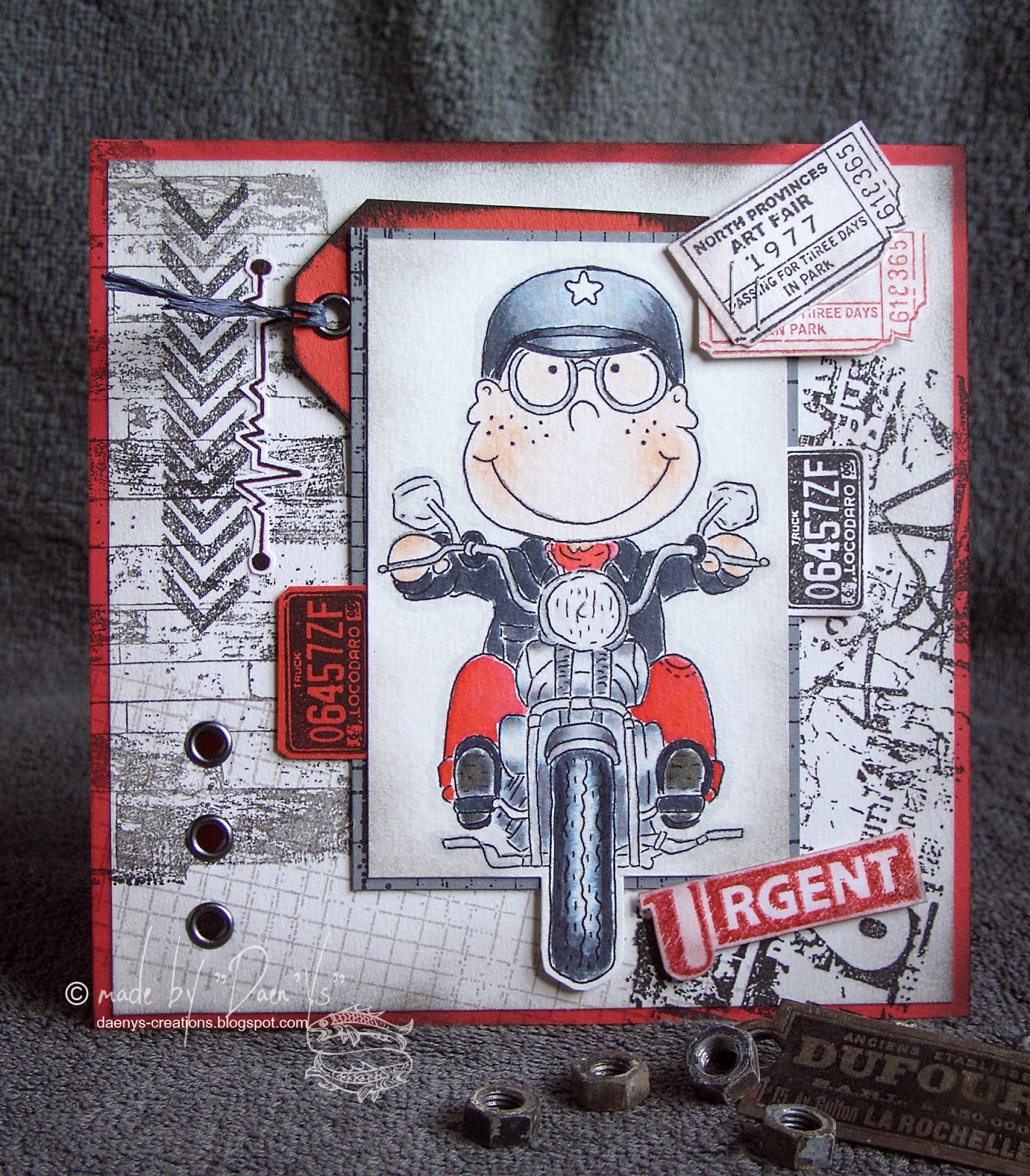 Let S Take Time Geburtstagskarte Fur Motorradfan