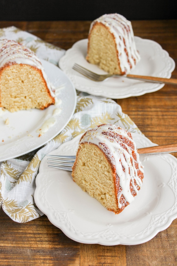 Eggnog Bundt Cake