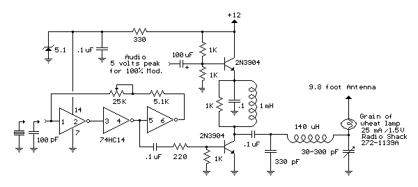 Broadcast Transmitter Circuit Diagram
