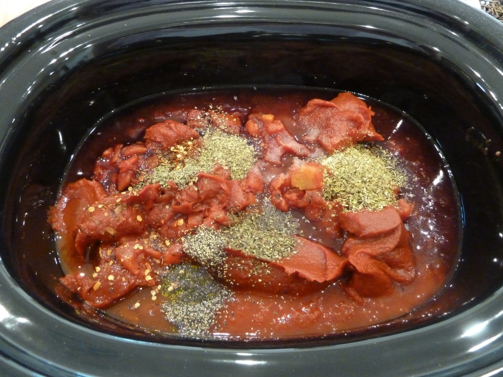 Cracked Pepper Slow Cooker Marinara