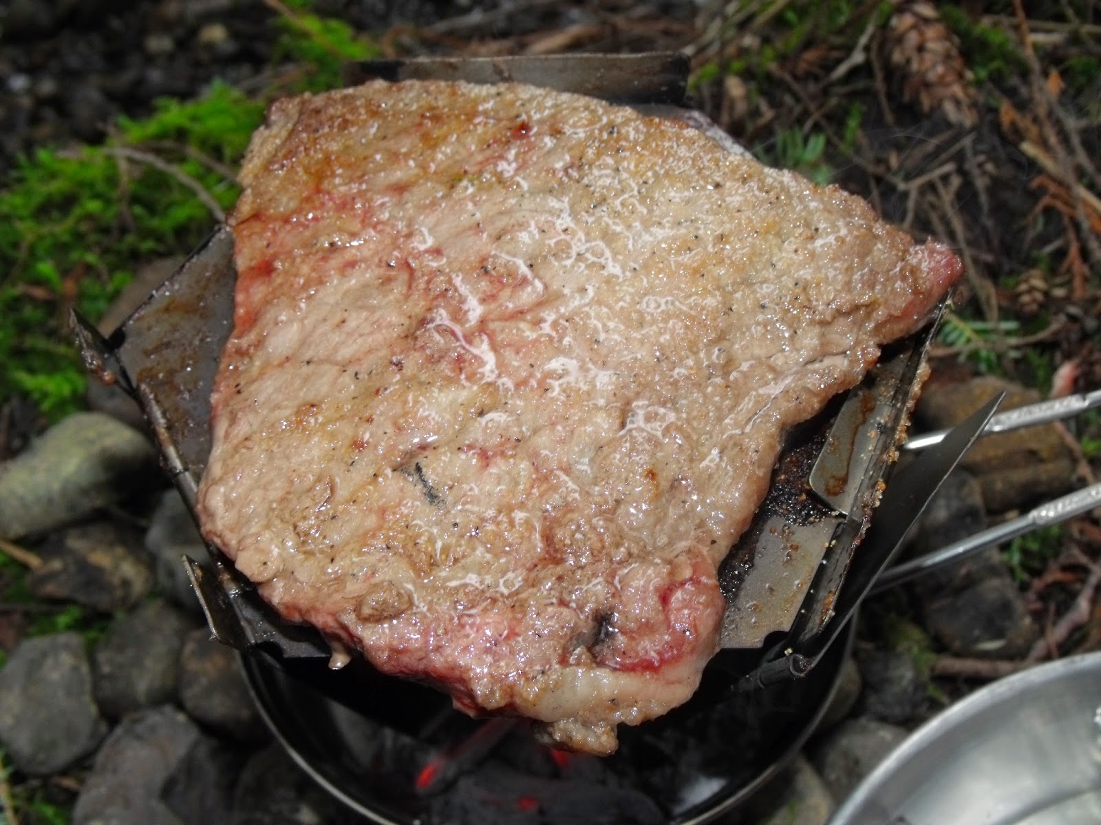 Wawhiker Backpacking All Titanium Backpacking Grill and Stove Cook Kit