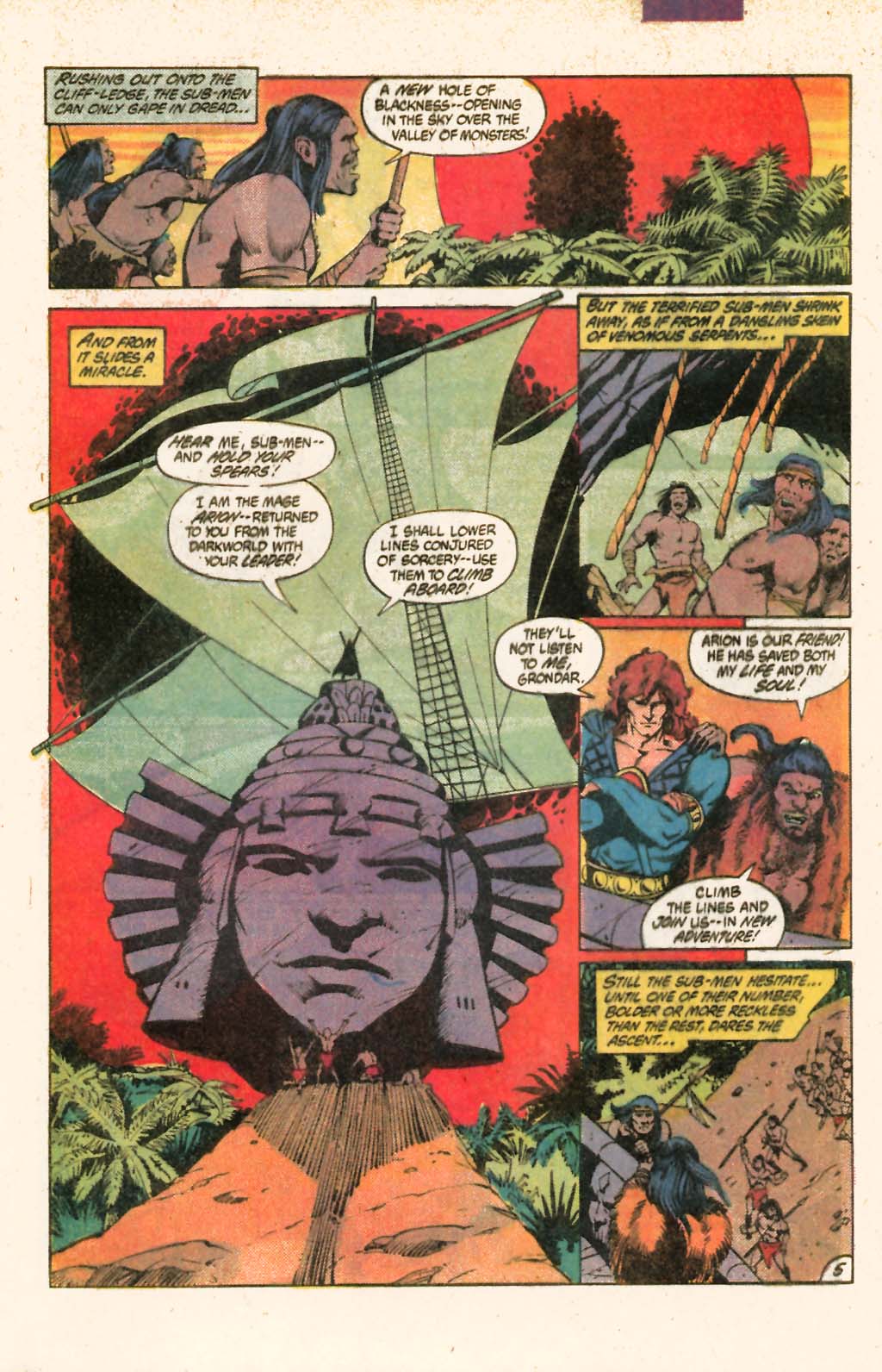 Read online Arion, Lord of Atlantis comic -  Issue #8 - 9