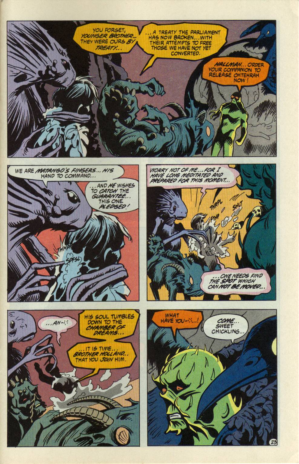 Read online Swamp Thing (1982) comic -  Issue #106 - 24