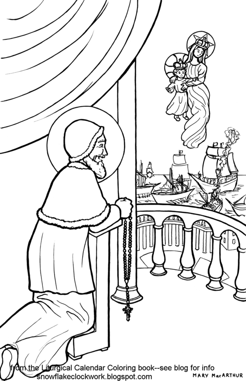 saint isidore coloring pages - photo #7