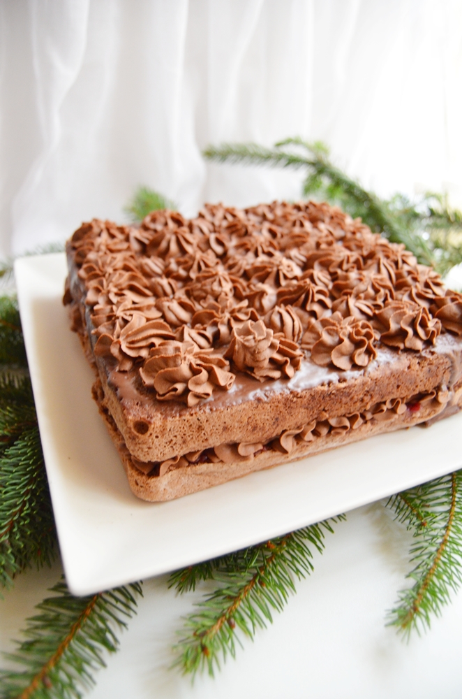 Prajitura cu crema de ciocolata