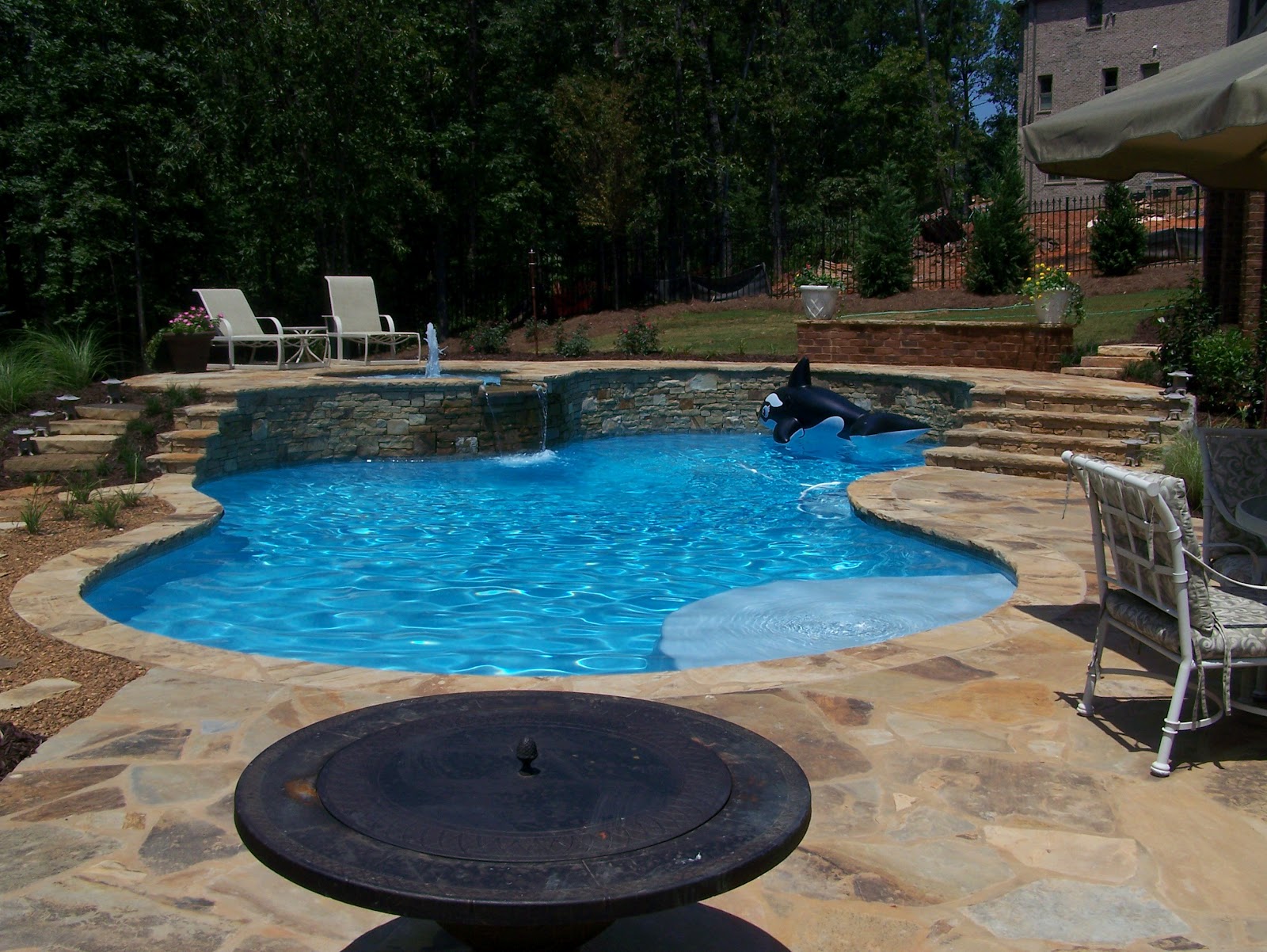 Backyard Oasis Pools Free Form Pool Alpharetta