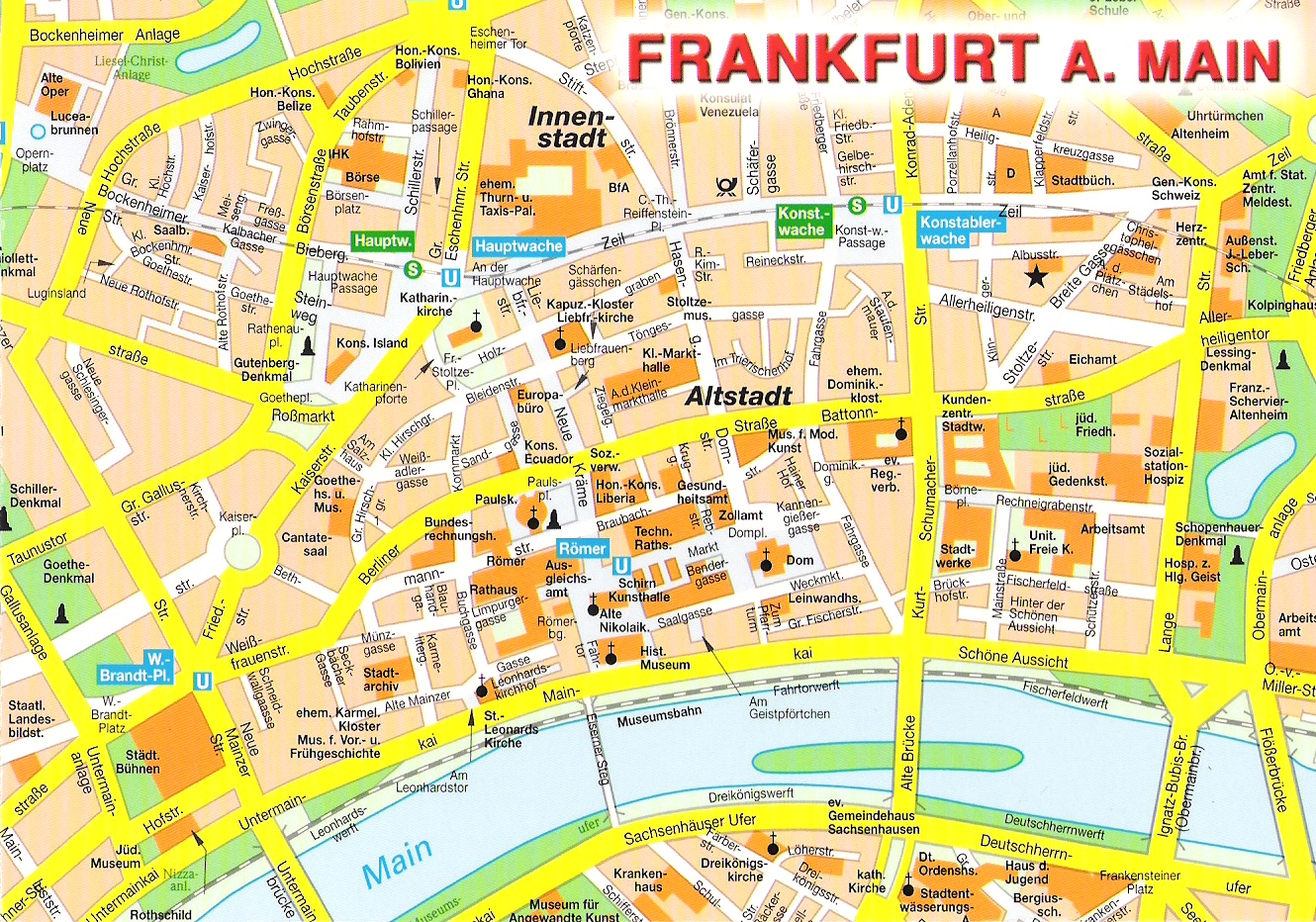 Map Cards - Hunting: 0032 Germany - Frankfurt Map Cards - Hunting: 0032 Germany - Frankfurt