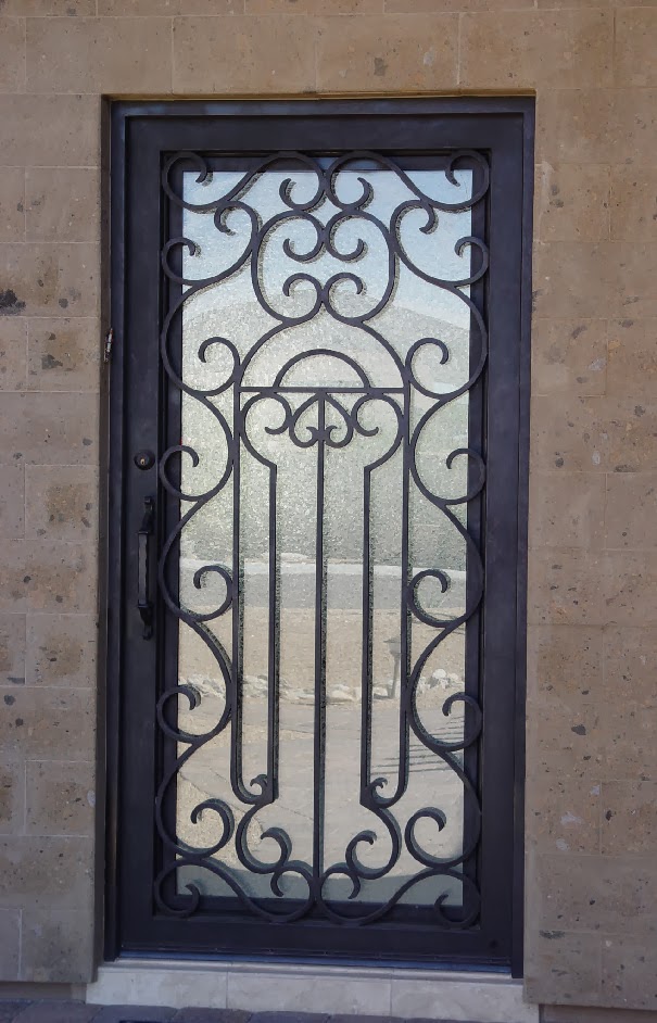 Gambar Desain Pintu Teralis Besi 2014