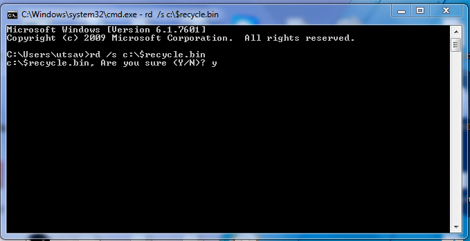 GODWIN DINESH: How to fix : The Recycle Bin C:\ is corrupted. Do you ...