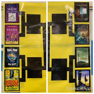 Book Madness: Details for Setup and Implementation - close-up of student choices