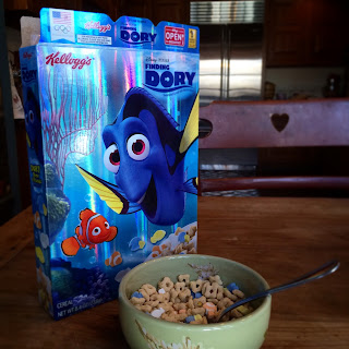 Dan the Pixar Fan: Finding Dory: Kellogg's Cereal