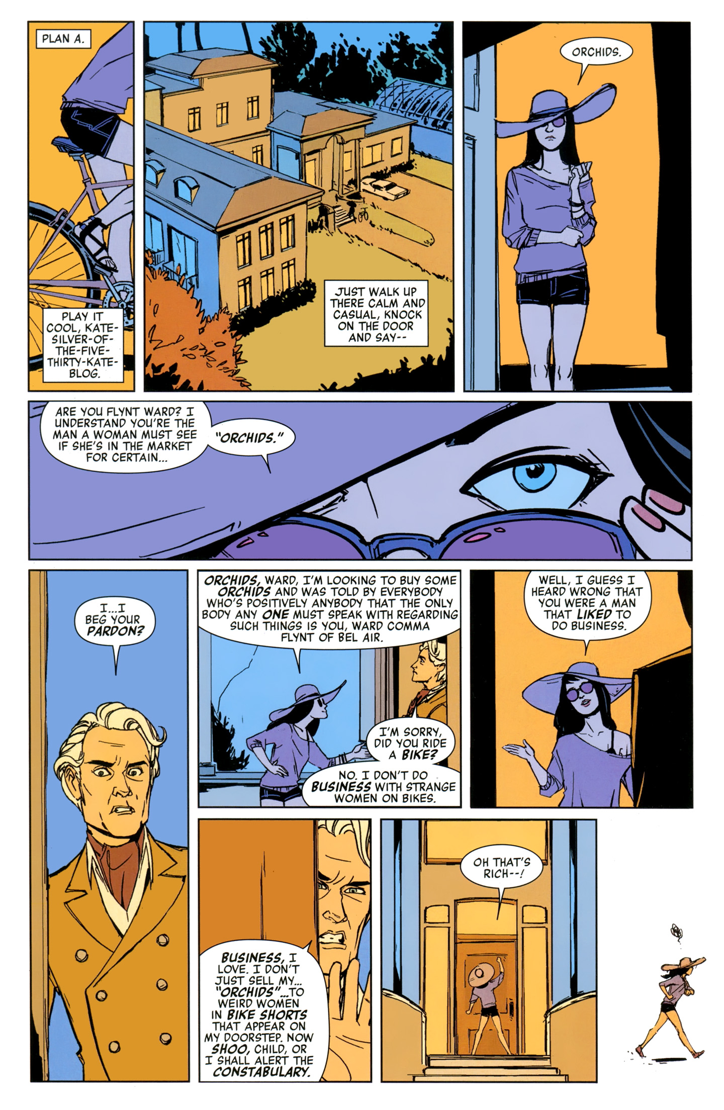 Read online Hawkeye (2012) comic -  Issue #14 - 11