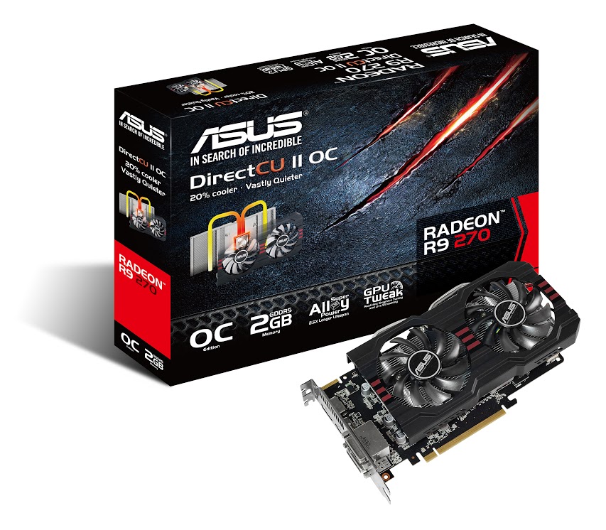 ASUS R9 270 DirectCU II | Aberto até de Madrugada