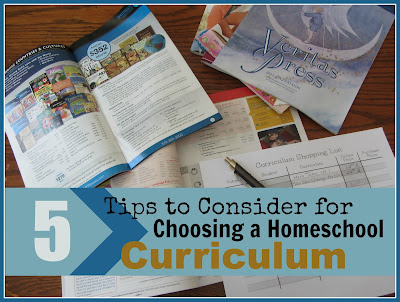 5 Tips to Consider for Choosing a Homeschool Curriculum-The Unlikely Homeschool