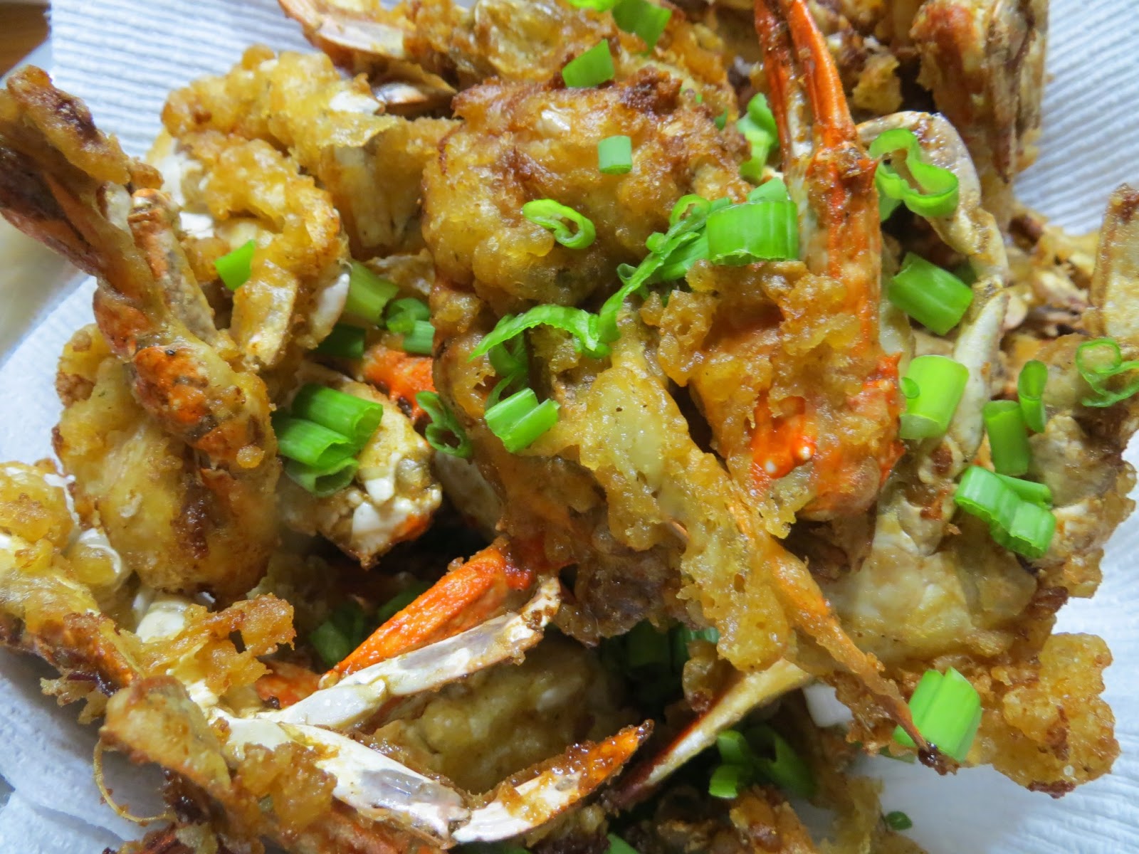 Crispy Soft Shell Crabs