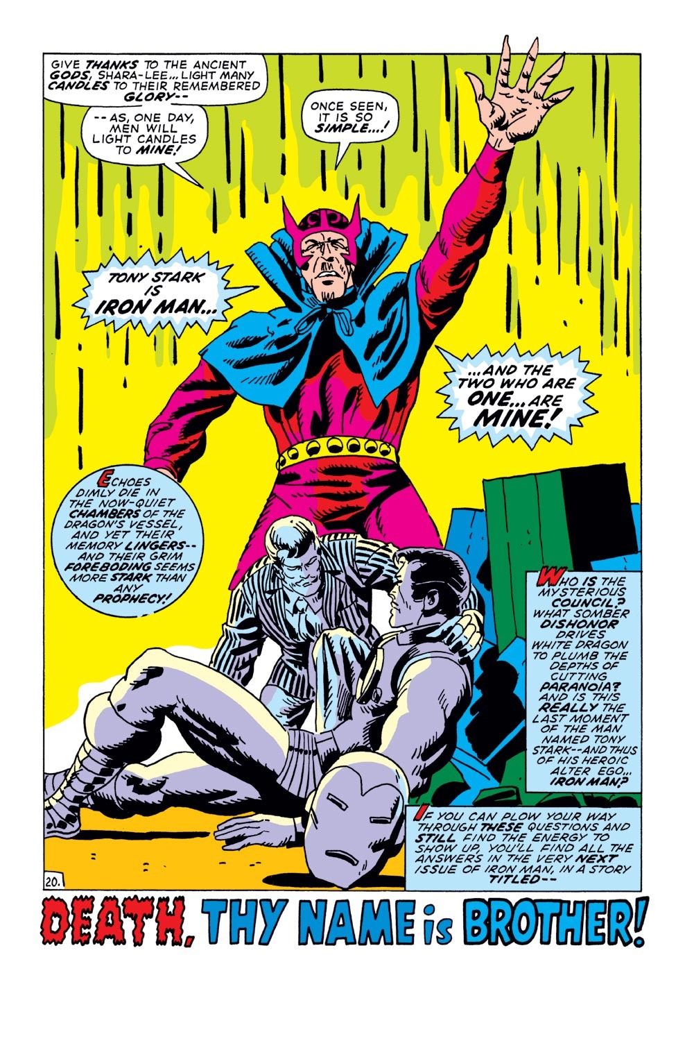 Read online Iron Man (1968) comic -  Issue #39 - 20