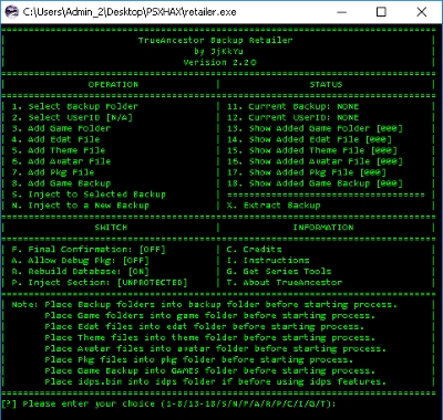 trueancestor eboot resigner by jjkkyu trueancestor eboot resigner by jjkkyu