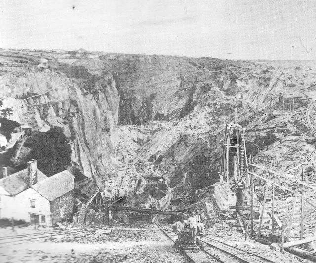 Progress is fine, but it's gone on for too long. Delabole Slate Quarry