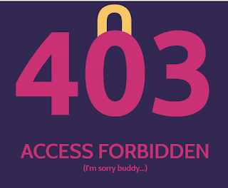 Steps to create your own custom 403 Forbidden error page