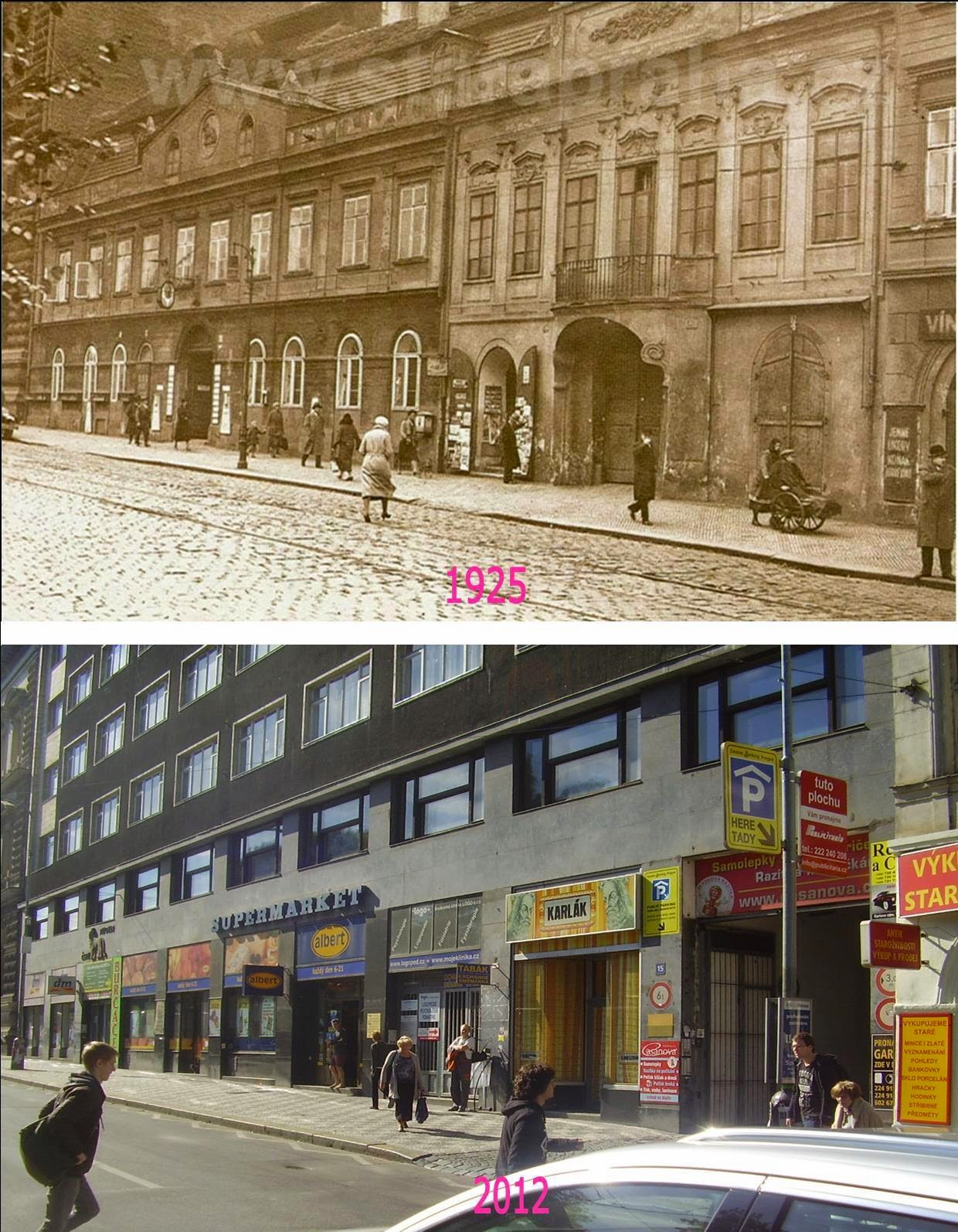Přehled srovnávacích fotek: NOVÉ MĚSTO 2 (Praha)