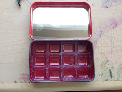 watercolor palette diy travel step tin confused mostly