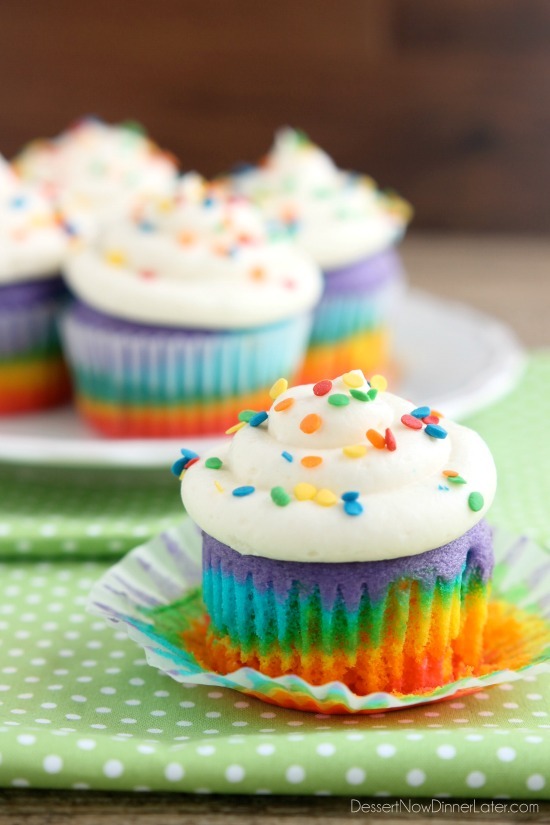 Top Ten Rainbow Cupcakes Our Good Life