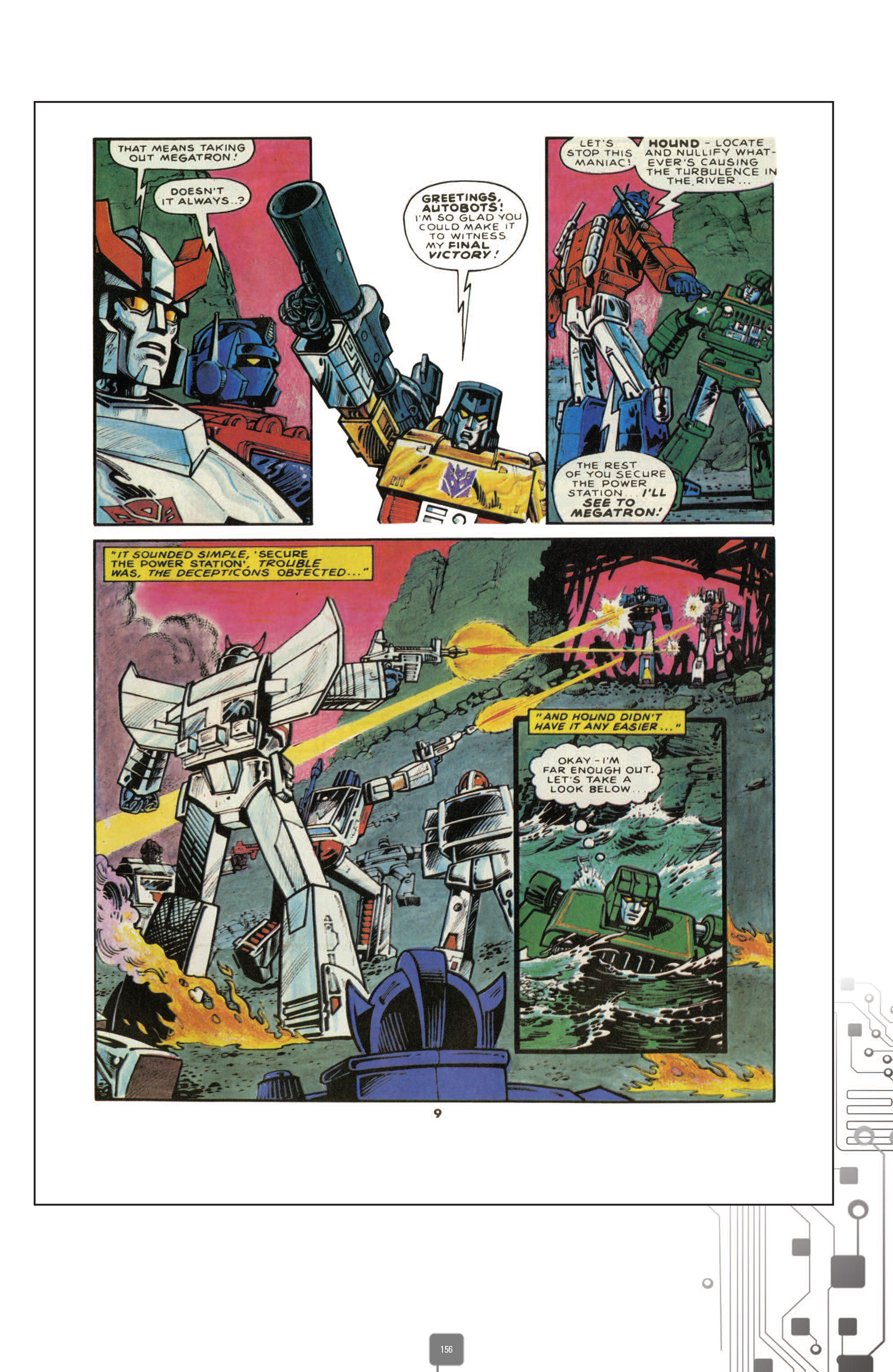 Read online The Transformers Classics UK comic -  Issue # TPB 1 - 157
